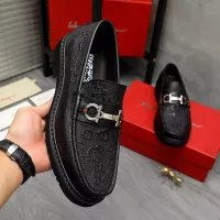 $96.00 USD Salvatore Ferragamo Leather Shoes For Men #1380668