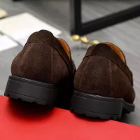 $82.00 USD Salvatore Ferragamo Leather Shoes For Men #1380671