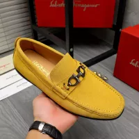 $82.00 USD Salvatore Ferragamo Leather Shoes For Men #1380678