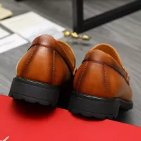 $85.00 USD Salvatore Ferragamo Leather Shoes For Men #1380680