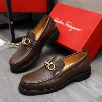$85.00 USD Salvatore Ferragamo Leather Shoes For Men #1380706