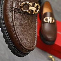 $85.00 USD Salvatore Ferragamo Leather Shoes For Men #1380706