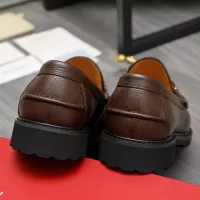 $85.00 USD Salvatore Ferragamo Leather Shoes For Men #1380706