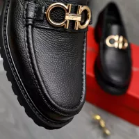 $85.00 USD Salvatore Ferragamo Leather Shoes For Men #1380707