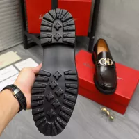 $85.00 USD Salvatore Ferragamo Leather Shoes For Men #1380714