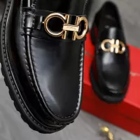 $85.00 USD Salvatore Ferragamo Leather Shoes For Men #1380715