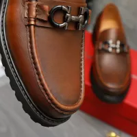 $85.00 USD Salvatore Ferragamo Leather Shoes For Men #1380721