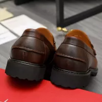 $85.00 USD Salvatore Ferragamo Leather Shoes For Men #1380721