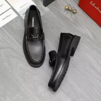 $85.00 USD Salvatore Ferragamo Leather Shoes For Men #1380725