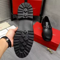 $85.00 USD Salvatore Ferragamo Leather Shoes For Men #1380725