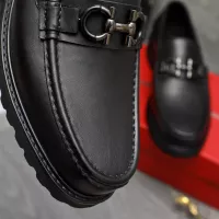 $85.00 USD Salvatore Ferragamo Leather Shoes For Men #1380725