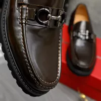 $85.00 USD Salvatore Ferragamo Leather Shoes For Men #1380726