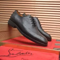 $112.00 USD Christian Louboutin Leather Shoes For Men #1381106