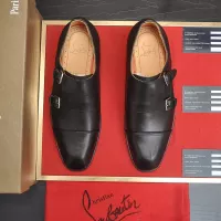 $112.00 USD Christian Louboutin Leather Shoes For Men #1381111