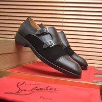 $112.00 USD Christian Louboutin Leather Shoes For Men #1381113