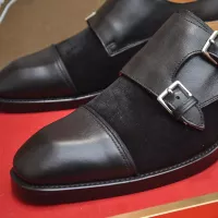 $112.00 USD Christian Louboutin Leather Shoes For Men #1381113