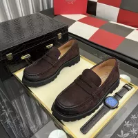 $98.00 USD Salvatore Ferragamo Leather Shoes For Men #1381282
