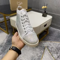 $92.00 USD Christian Louboutin High Top Shoes For Women #1381345