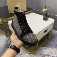 $92.00 USD Christian Louboutin High Top Shoes For Women #1381349