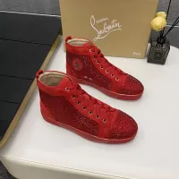 $92.00 USD Christian Louboutin High Top Shoes For Women #1381351