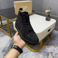 $92.00 USD Christian Louboutin High Top Shoes For Women #1381353