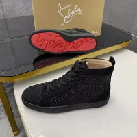 $92.00 USD Christian Louboutin High Top Shoes For Women #1381353