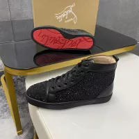 $92.00 USD Christian Louboutin High Top Shoes For Men #1381356