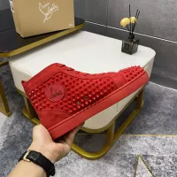 $92.00 USD Christian Louboutin High Top Shoes For Women #1381363