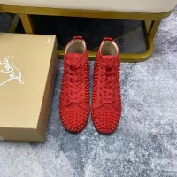 $92.00 USD Christian Louboutin High Top Shoes For Men #1381364