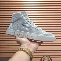 $88.00 USD Philipp Plein PP High Tops Shoes For Men #1381446
