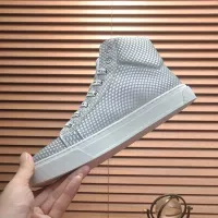 $88.00 USD Philipp Plein PP High Tops Shoes For Men #1381446