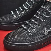 $88.00 USD Philipp Plein PP High Tops Shoes For Men #1381447