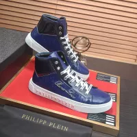 $88.00 USD Philipp Plein PP High Tops Shoes For Men #1381449