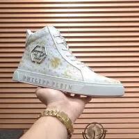 $92.00 USD Philipp Plein PP High Tops Shoes For Men #1381452