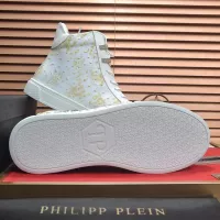 $92.00 USD Philipp Plein PP High Tops Shoes For Men #1381452