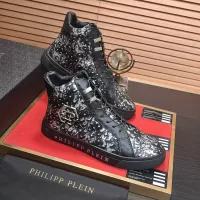 $92.00 USD Philipp Plein PP High Tops Shoes For Men #1381453