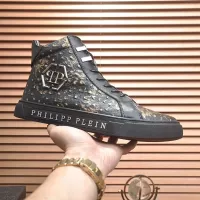 $92.00 USD Philipp Plein PP High Tops Shoes For Men #1381454