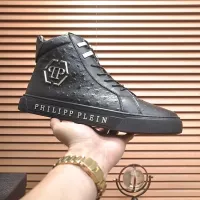 $92.00 USD Philipp Plein PP High Tops Shoes For Men #1381456