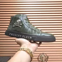$92.00 USD Philipp Plein PP High Tops Shoes For Men #1381459