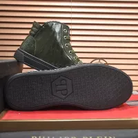 $92.00 USD Philipp Plein PP High Tops Shoes For Men #1381459