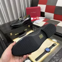 $108.00 USD Salvatore Ferragamo Leather Shoes For Men #1381469