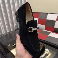 $108.00 USD Salvatore Ferragamo Leather Shoes For Men #1381470