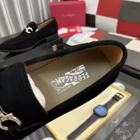 $108.00 USD Salvatore Ferragamo Leather Shoes For Men #1381470