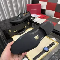 $108.00 USD Salvatore Ferragamo Leather Shoes For Men #1381472