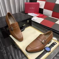 $108.00 USD Salvatore Ferragamo Leather Shoes For Men #1381483