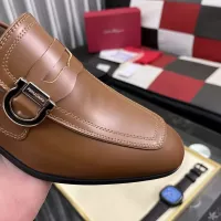$108.00 USD Salvatore Ferragamo Leather Shoes For Men #1381483
