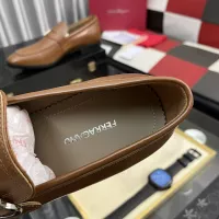 $108.00 USD Salvatore Ferragamo Leather Shoes For Men #1381483