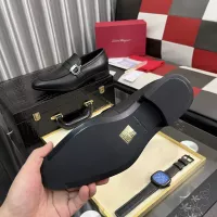 $108.00 USD Salvatore Ferragamo Leather Shoes For Men #1381484