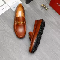 $80.00 USD Salvatore Ferragamo Leather Shoes For Men #1381827