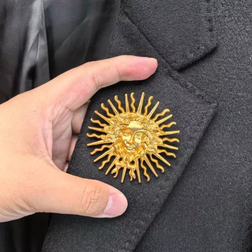 Replica Versace Coats Long Sleeved For Men #1381959 $314.05 USD for Wholesale